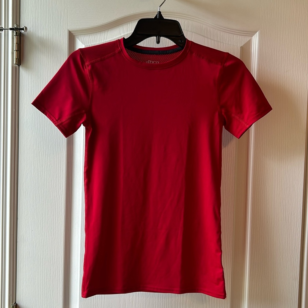BCG Boys Size Large Red Athletic Shirt